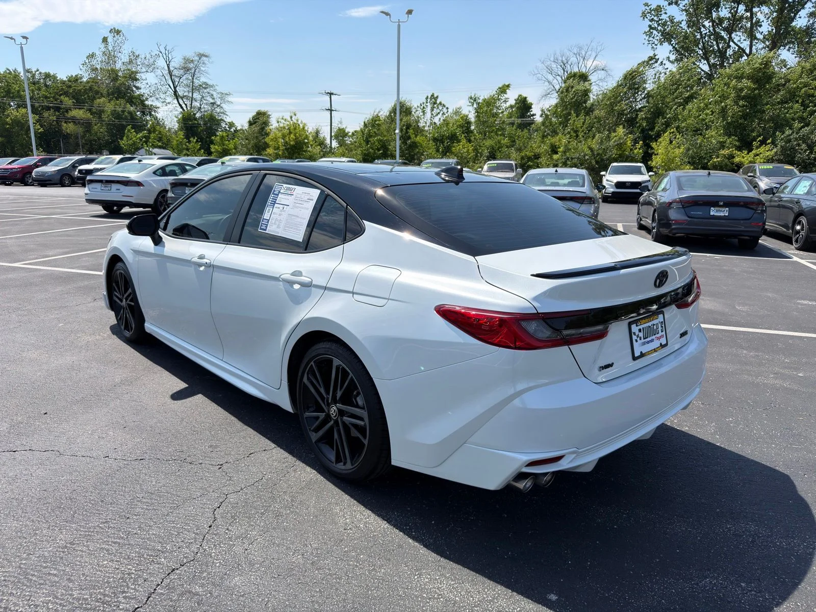 Used 2026 Midnight Black Metallic Toyota XSE image 4