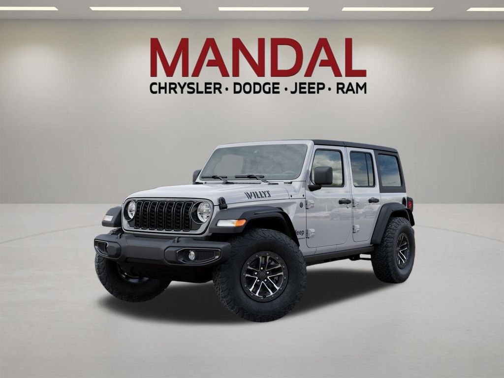 New 2026 Bright White Clear-Coat Exterior Paint Jeep Willys image 1