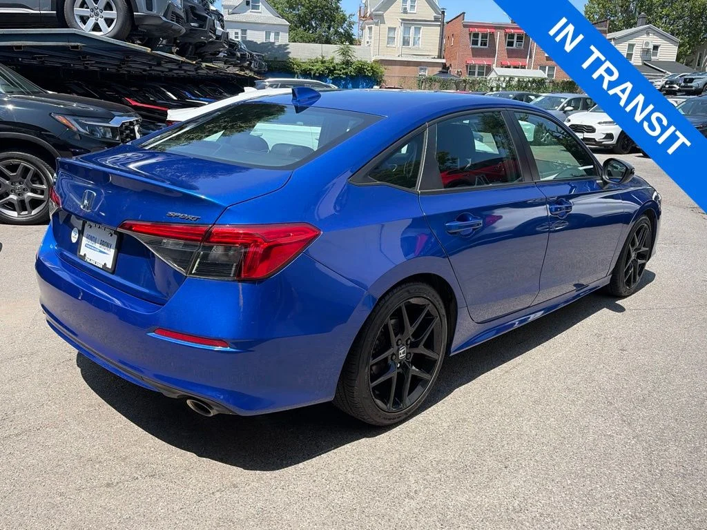 Certified Used 2023 Aegean Blue Metallic Honda Sport image 4