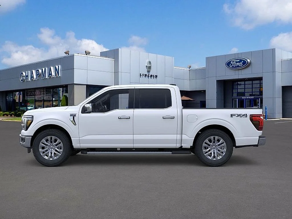 New 2026 Star White Metallic Tri-Coat Ford Lariat® image 3