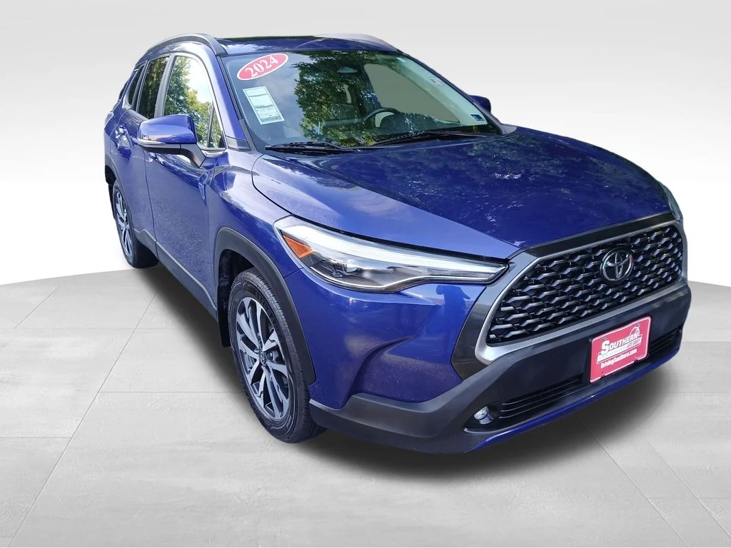 Used 2024 Blue Toyota XLE image 14