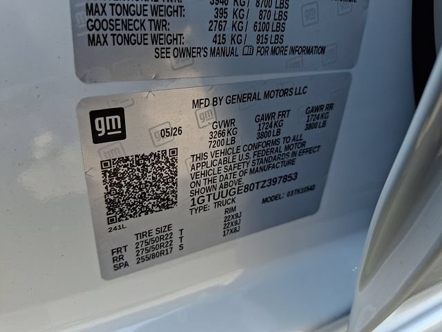 New 2026 Glacier White Tricoat GMC Denali image 21