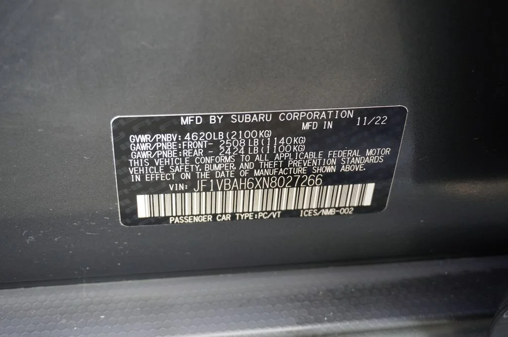 Used 2022 Gray Subaru Premium image 23