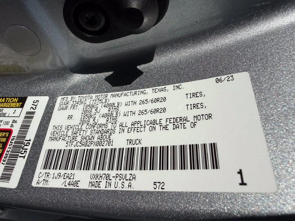 Used 2023 Silver Toyota Limited image 26