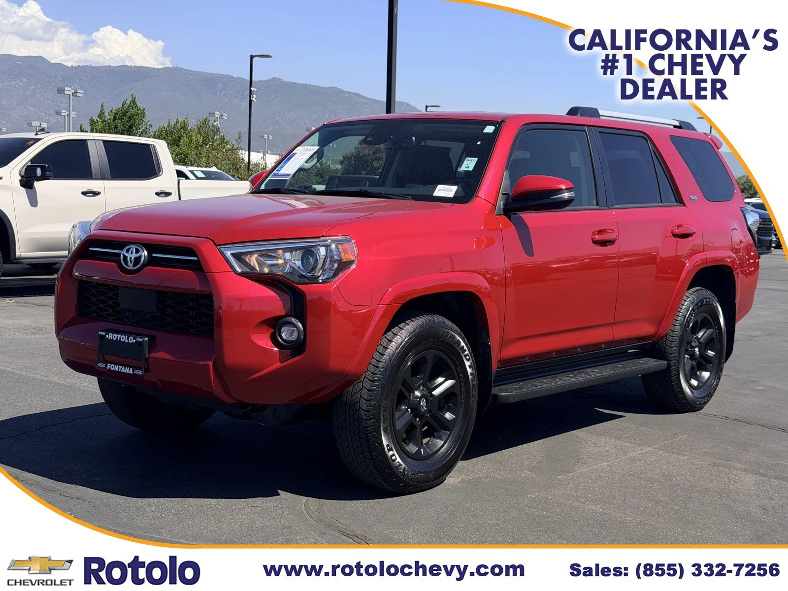 Used 2024 BARCELONA RED MET Toyota SR5 Premium image 3