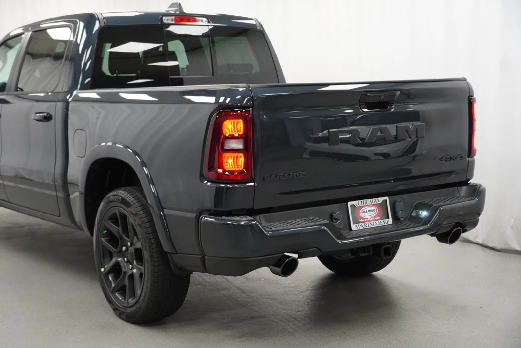 New 2027 Forged Blue Metallic Exterior Paint RAM Laramie image 15