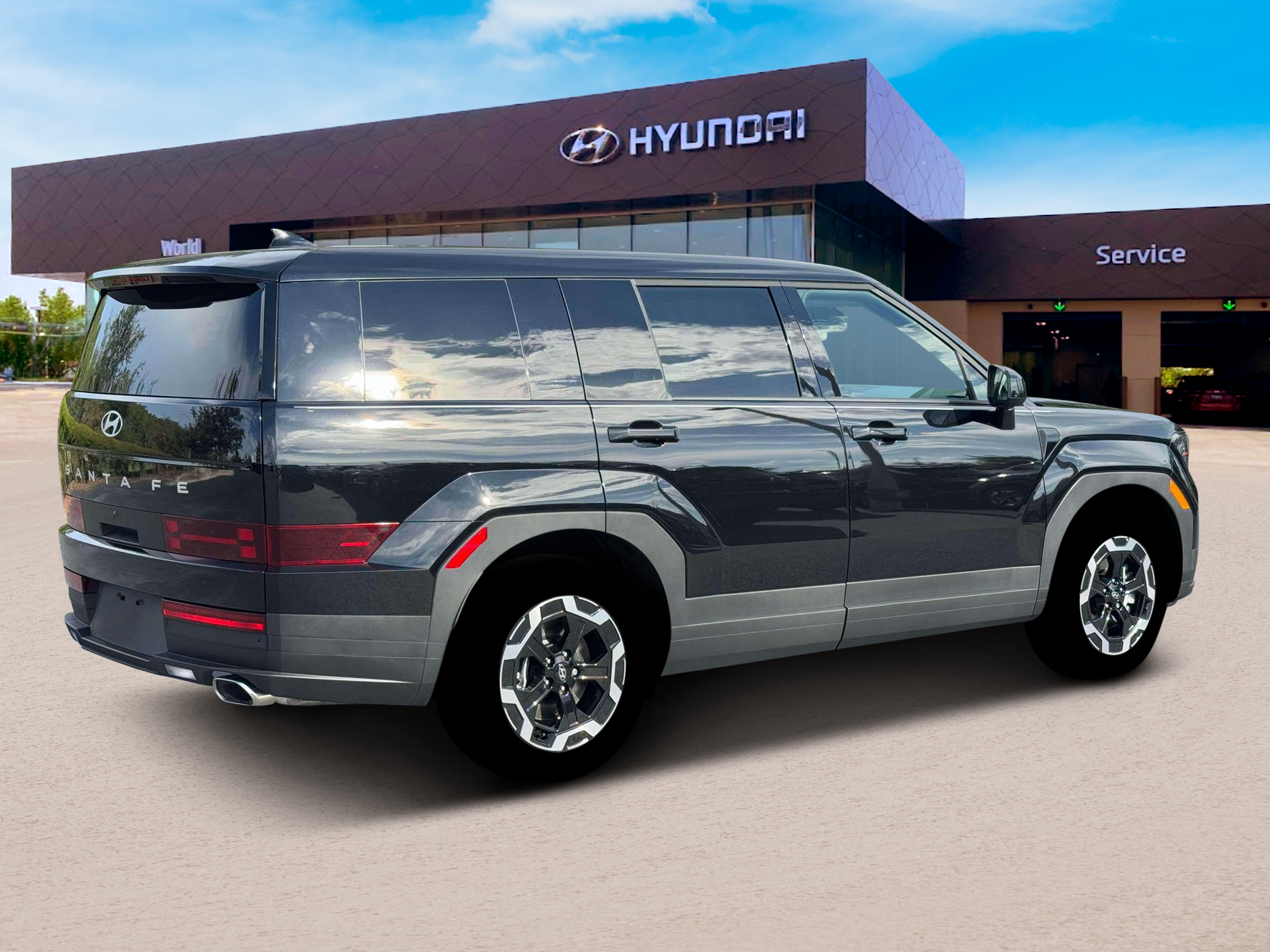 New 2026 Phantom Black Hyundai SE FWD image 8