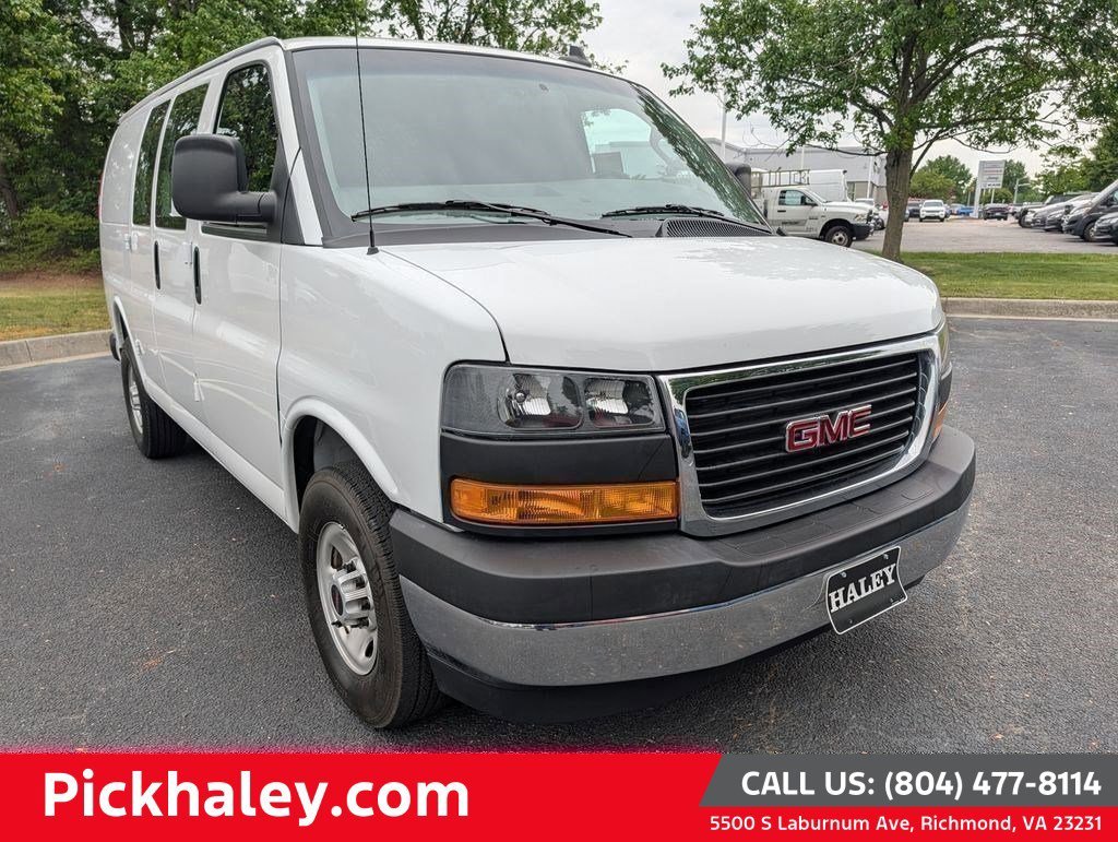 Used 2024 Summit White GMC Work Van image 1