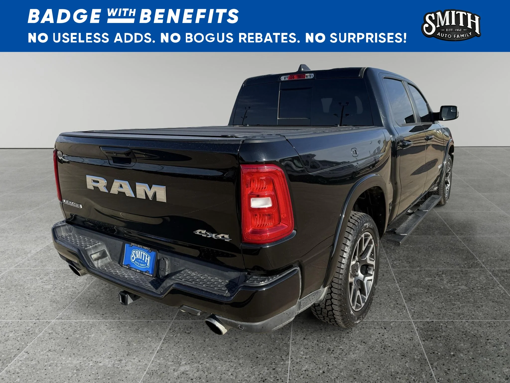 Used 2025 Diamond Black Ram Laramie image 4
