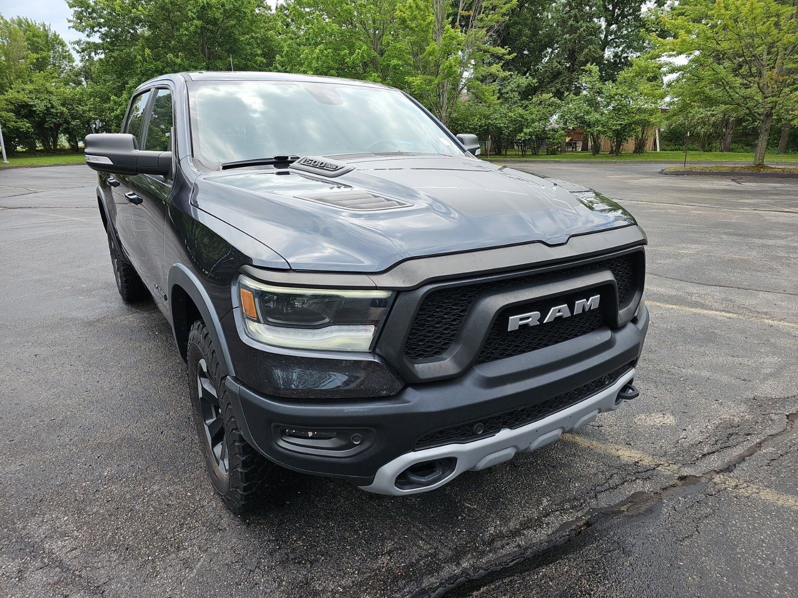Used 2020 Maximum Steel Metallic Clearcoat Ram Rebel image 7