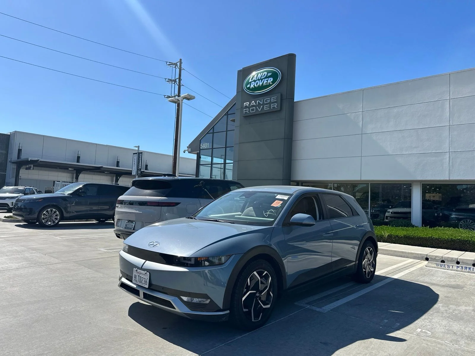 Used 2024 Lucid Blue Hyundai SEL image 1