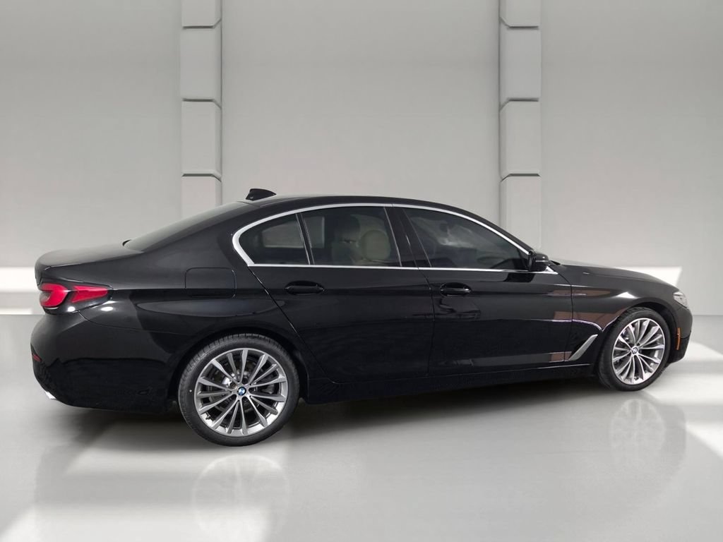 Certified Used 2023 Jet Black BMW 530i image 4