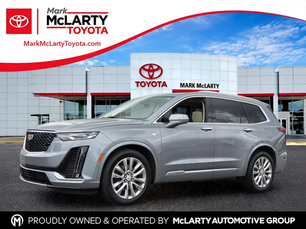 Used 2024 Silver Cadillac Premium Luxury image 1