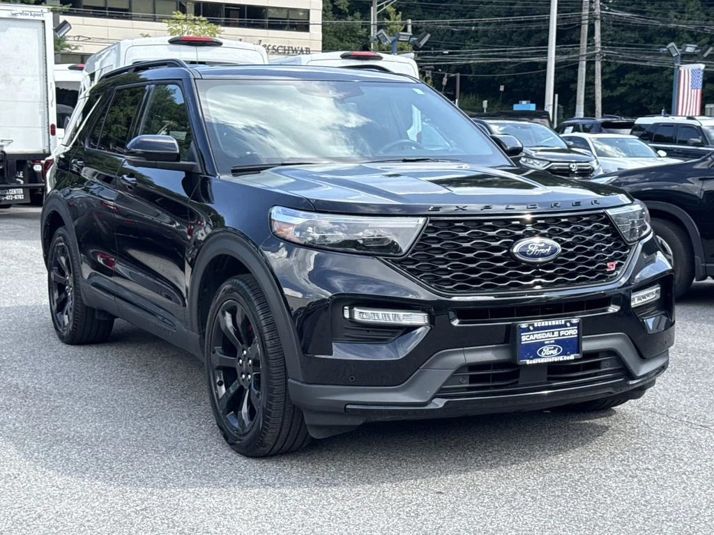 Used 2023 Agate Black Metallic Ford ST image 1