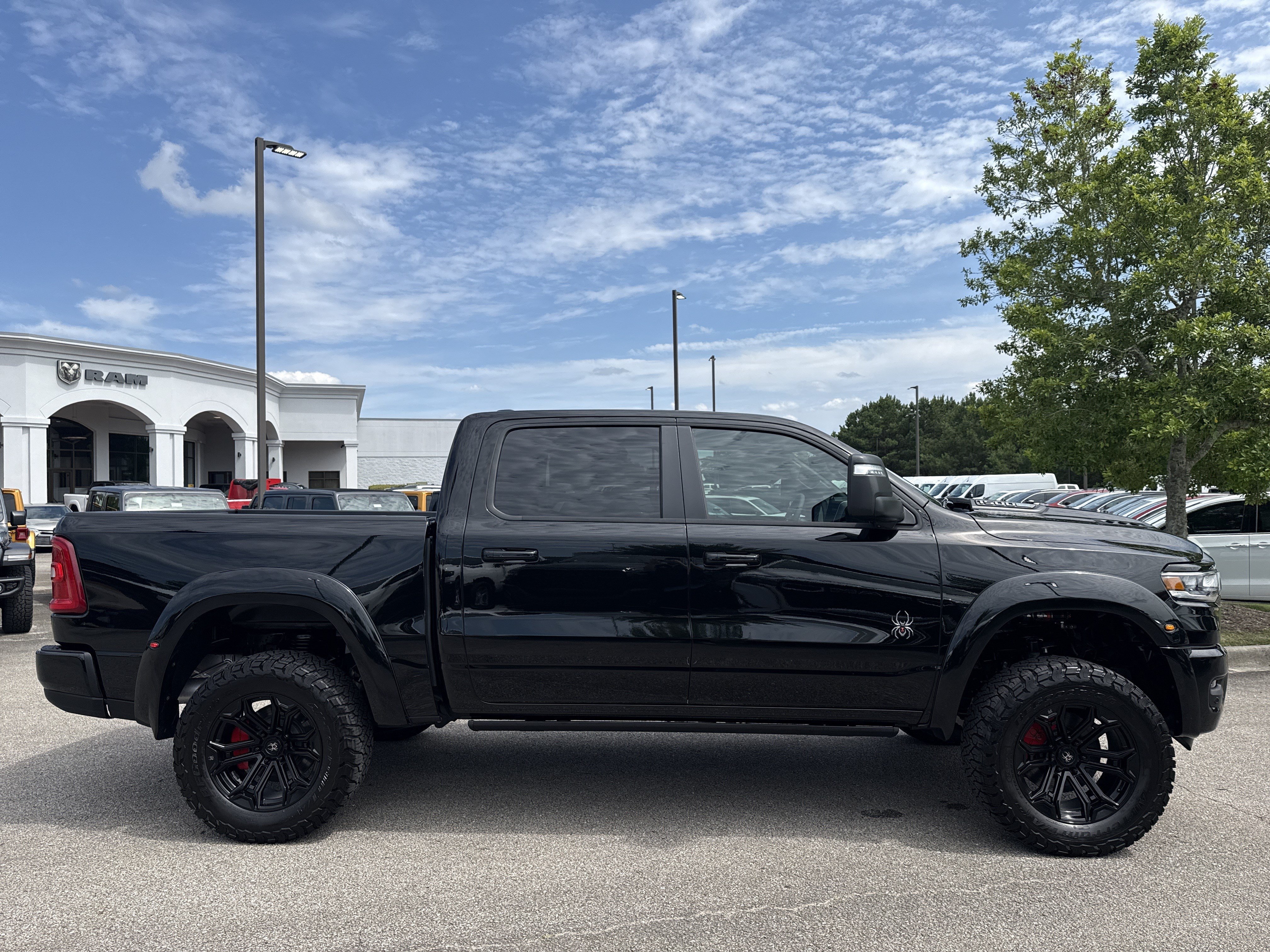 Used 2026 Diamond Black Crystal Pearlcoat Ram Laramie image 8