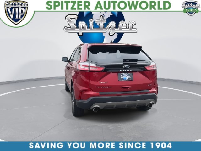 Used 2021 Red Ford Titanium image 8