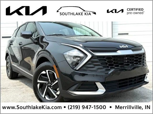 Certified Used 2023 Black Kia LX image 1