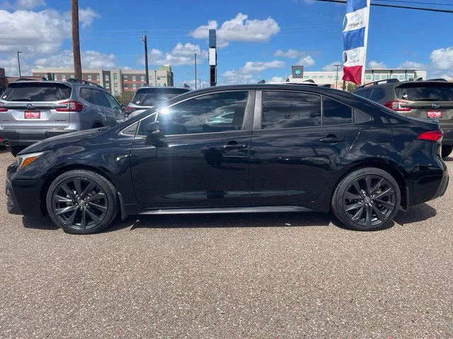Used 2023 Toyota Corolla SE with VIN 5YFS4MCE9PP156324 for sale in Edinburg, TX