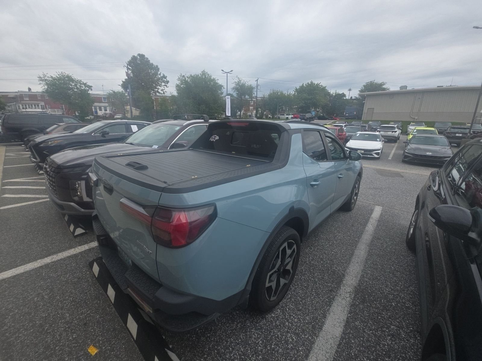 Used 2023 Blue Hyundai Limited image 1