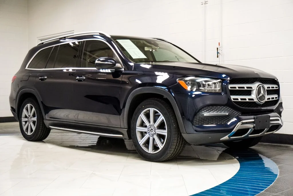Used 2020 Blue Mercedes-Benz GLS 450 image 5