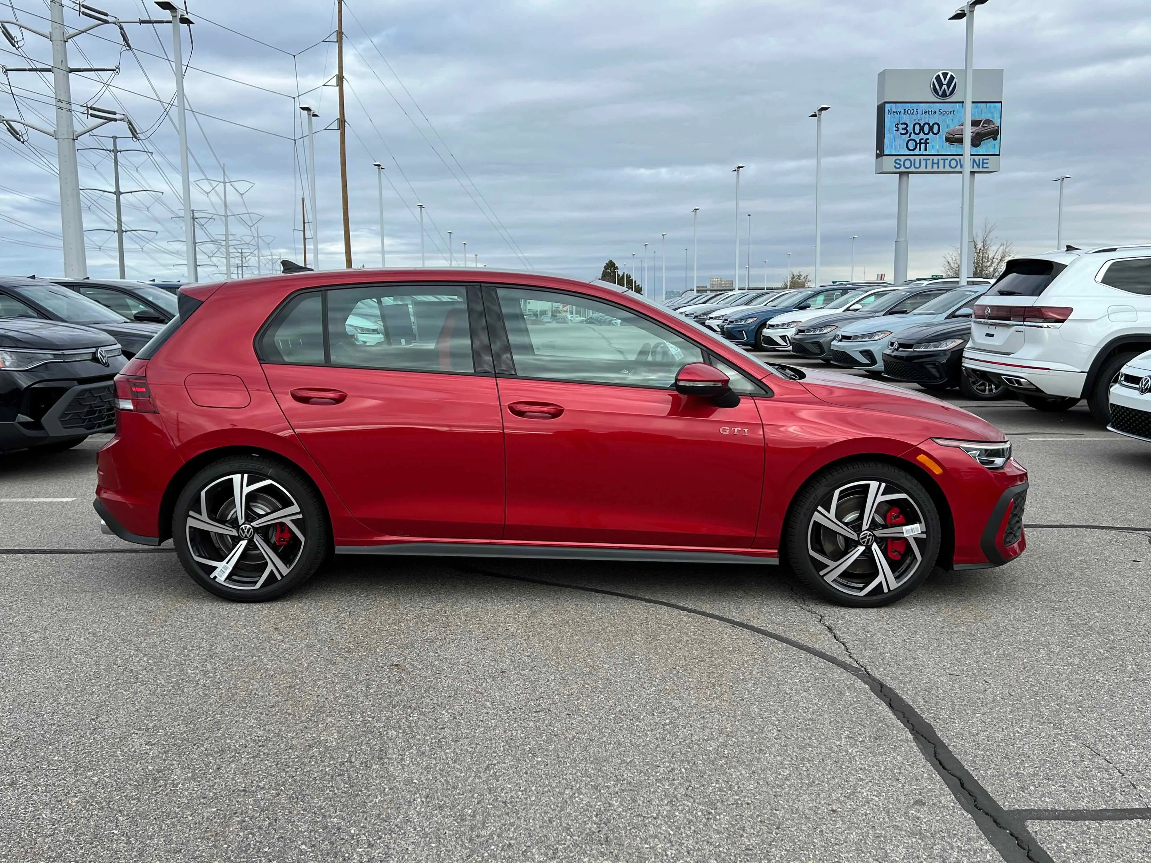 New 2026 Red Volkswagen SE image 2