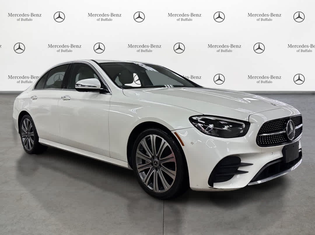 Used 2022 MANUFAKTUR Diamond White Mercedes-Benz E 350 image 3