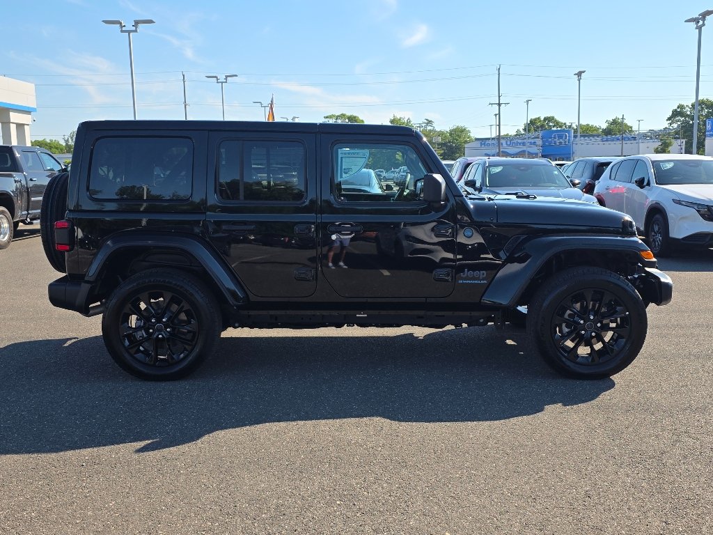 Certified Used 2025 Black Clear Coat Jeep Sahara 4xe image 18
