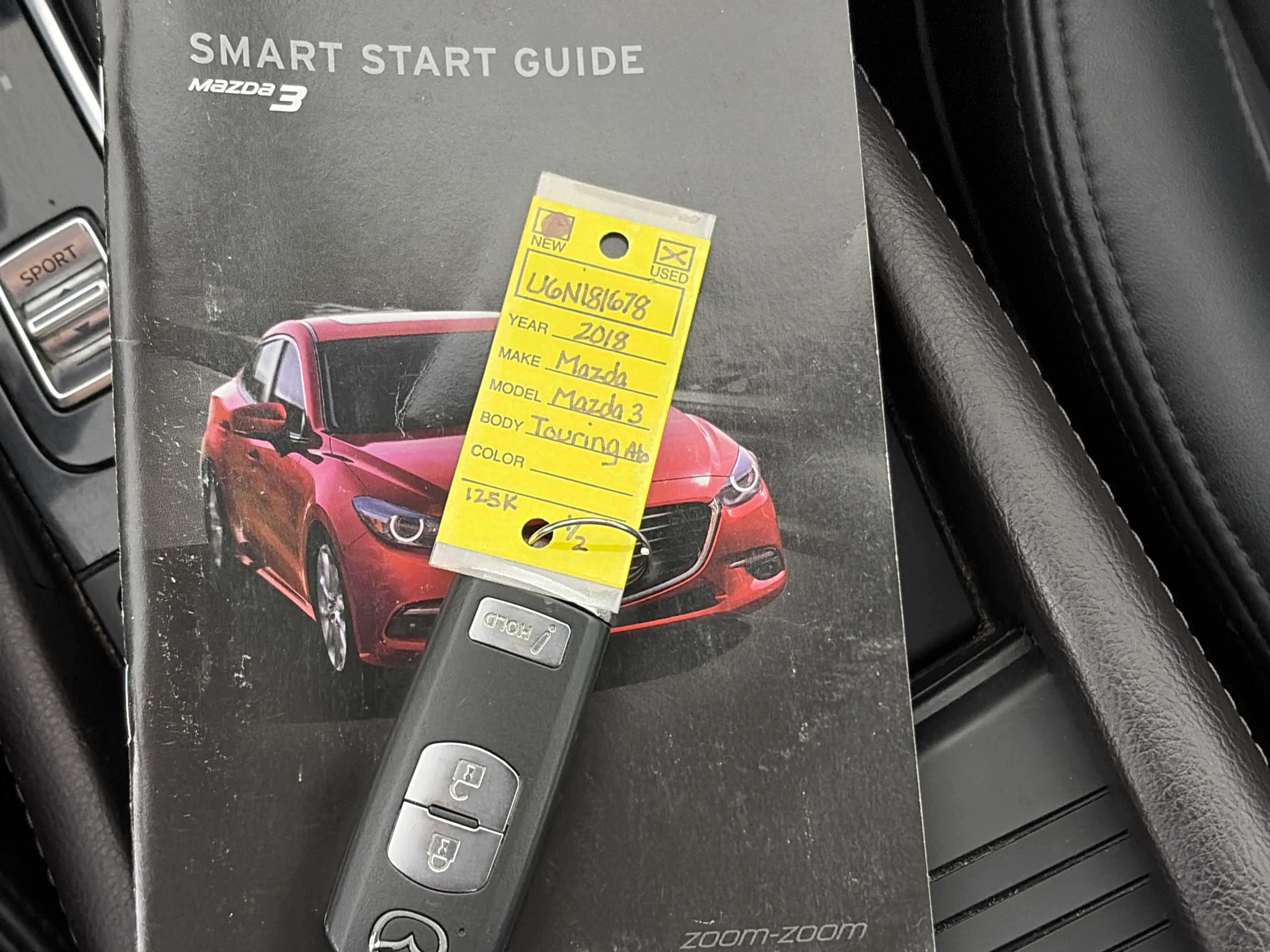 Used 2018 Sonic Silver Metallic Mazda Touring image 33