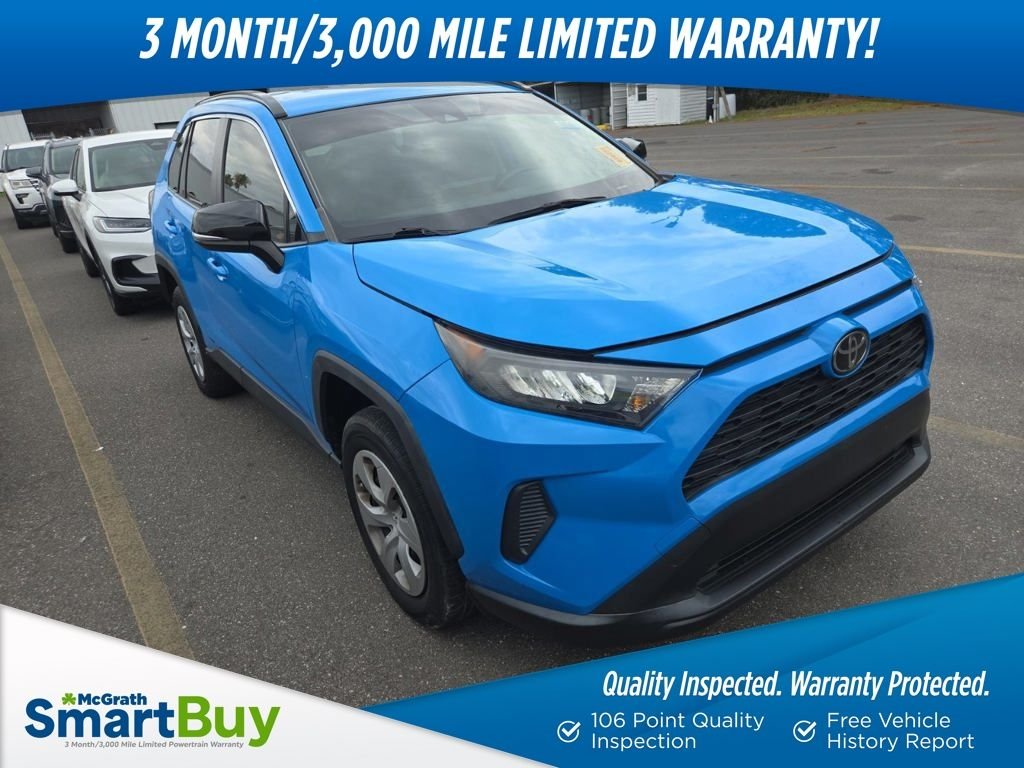 Used 2019 Blue Toyota LE image 1