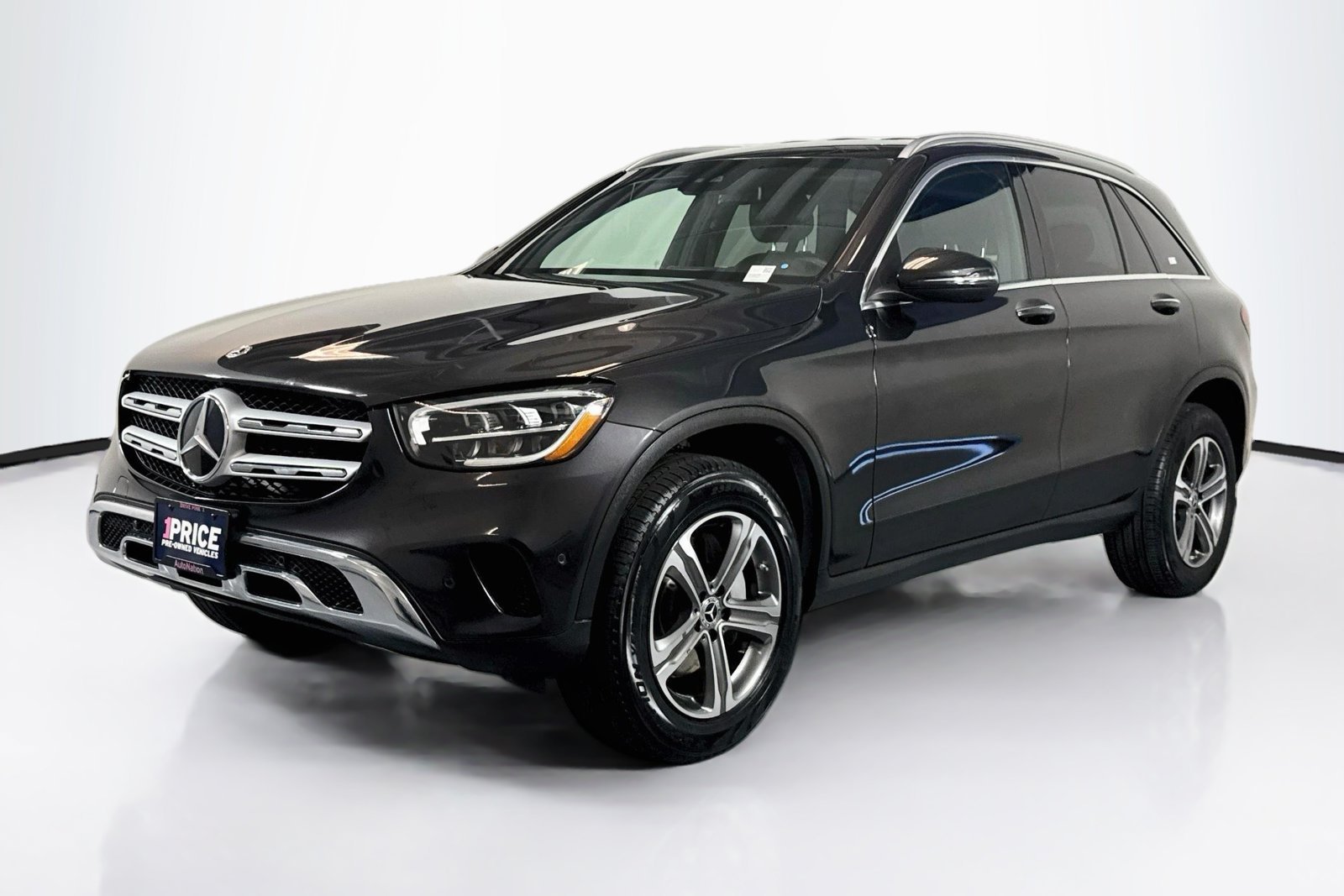 Certified Used 2022 Graphite Grey Metallic Mercedes-Benz GLC 300 image 1