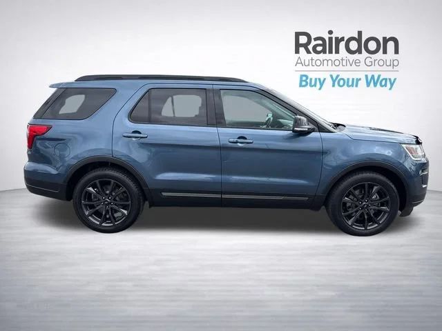 Used 2018 Blue Metallic Ford XLT image 8