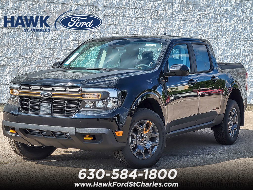 Used 2024 Shadow Black Ford LARIAT Advanced image 1