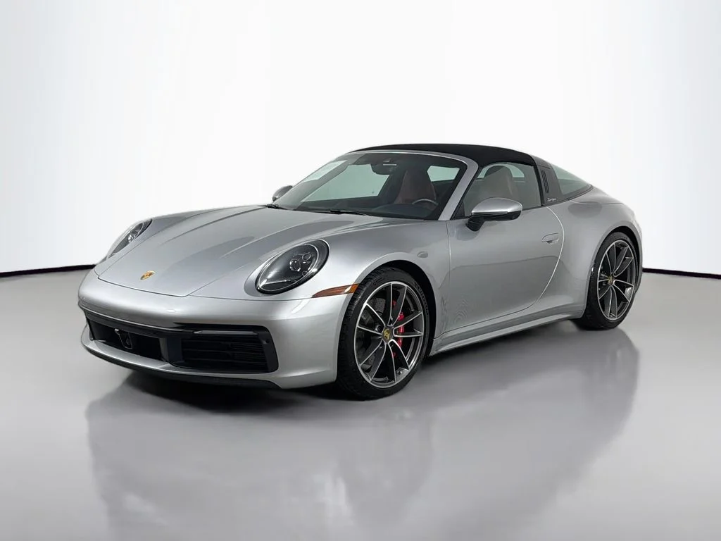 Used 2023 Silver Porsche Targa 4S image 1