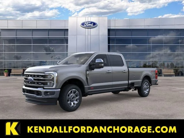 New 2026 Gray Metallic Ford Lariat image 1