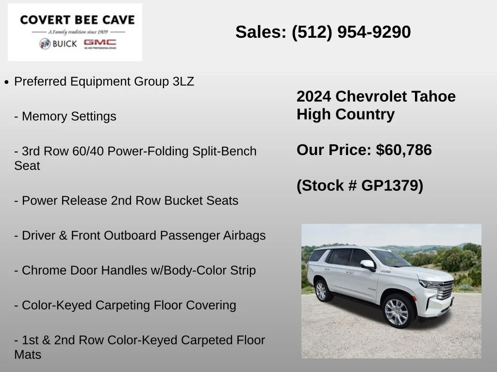Used 2024 Beige Chevrolet High Country image 6