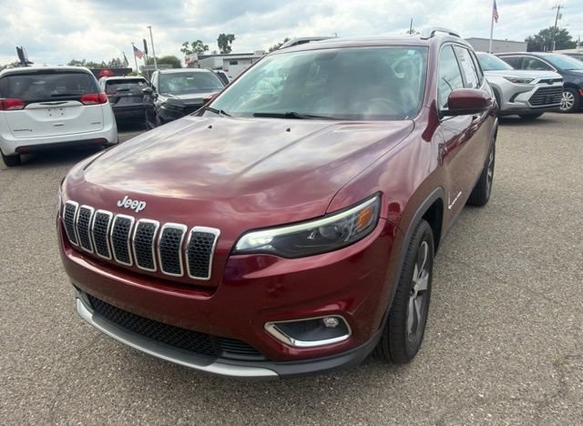 Used 2019 Red Jeep Limited image 1