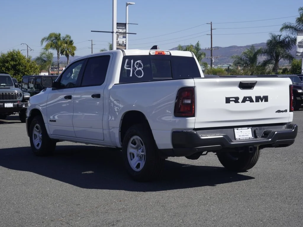 New 2026 Bright White Clear-Coat Exterior Paint RAM Tradesman image 5