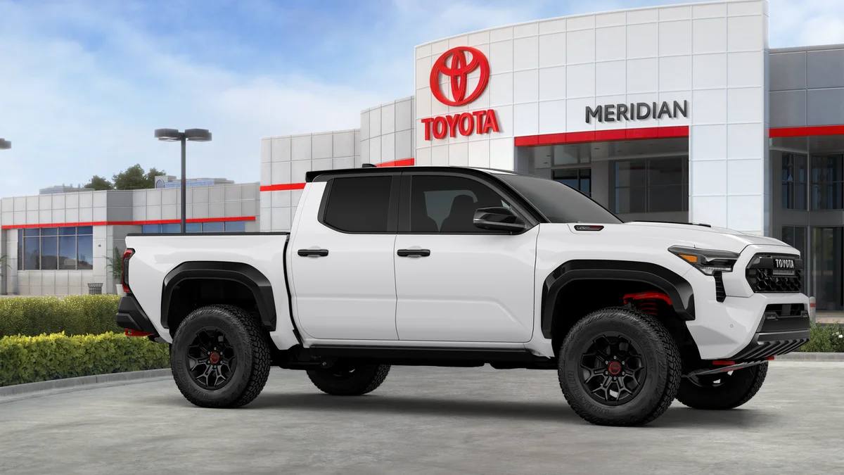 New 2026 Ice Cap with Black roof Toyota TRD Pro image 14