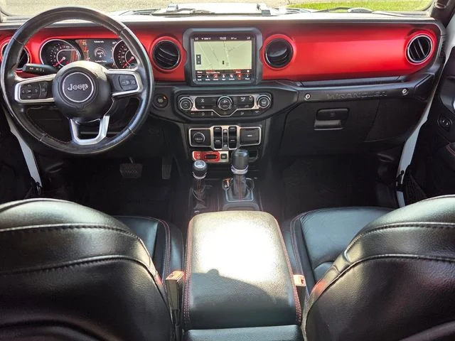 Used 2018 White Jeep Unlimited Rubicon image 8