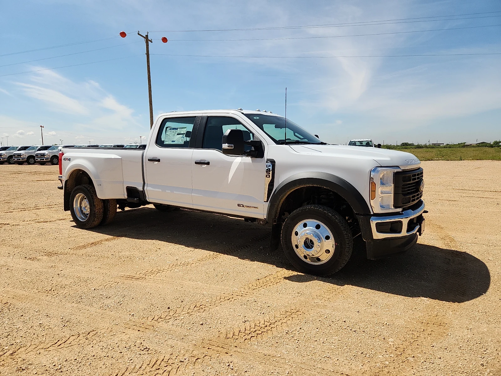 New 2026 Oxford White Ford F-450® XL image 8