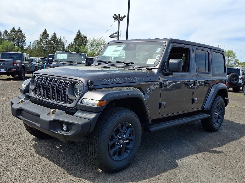 New 2026 Granite Crystal Metallic Clear-Coat Exterior Paint Jeep 85th Anniversary image 4
