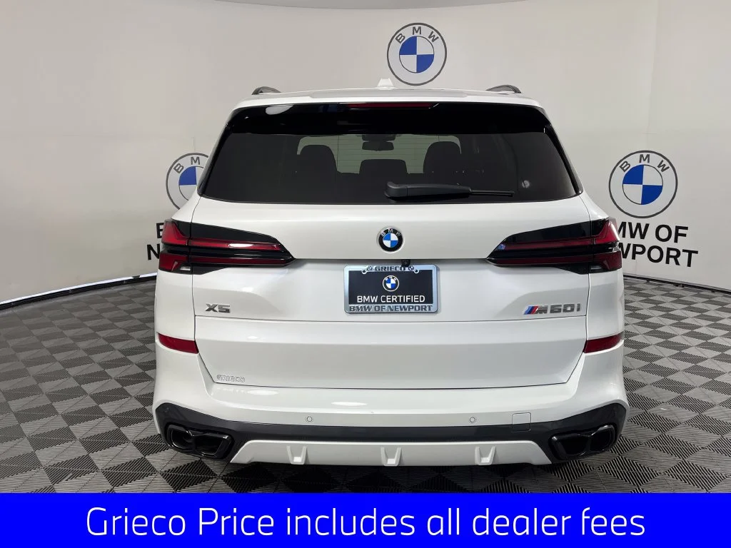 Certified Used 2025 White Metallic BMW M60i image 11