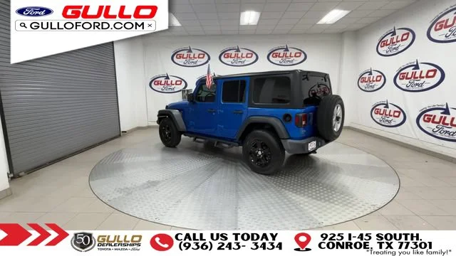Used 2023 Hydro Blue Pearl Jeep Sport S image 4