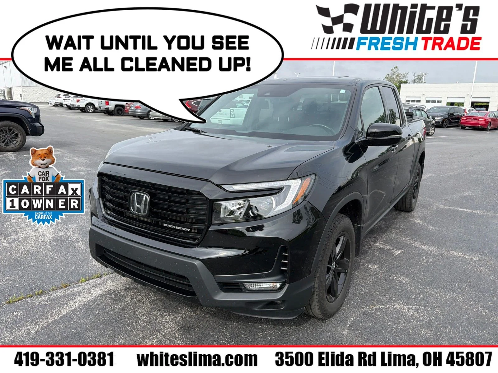 Used 2023 Black Honda Black Edition image 1
