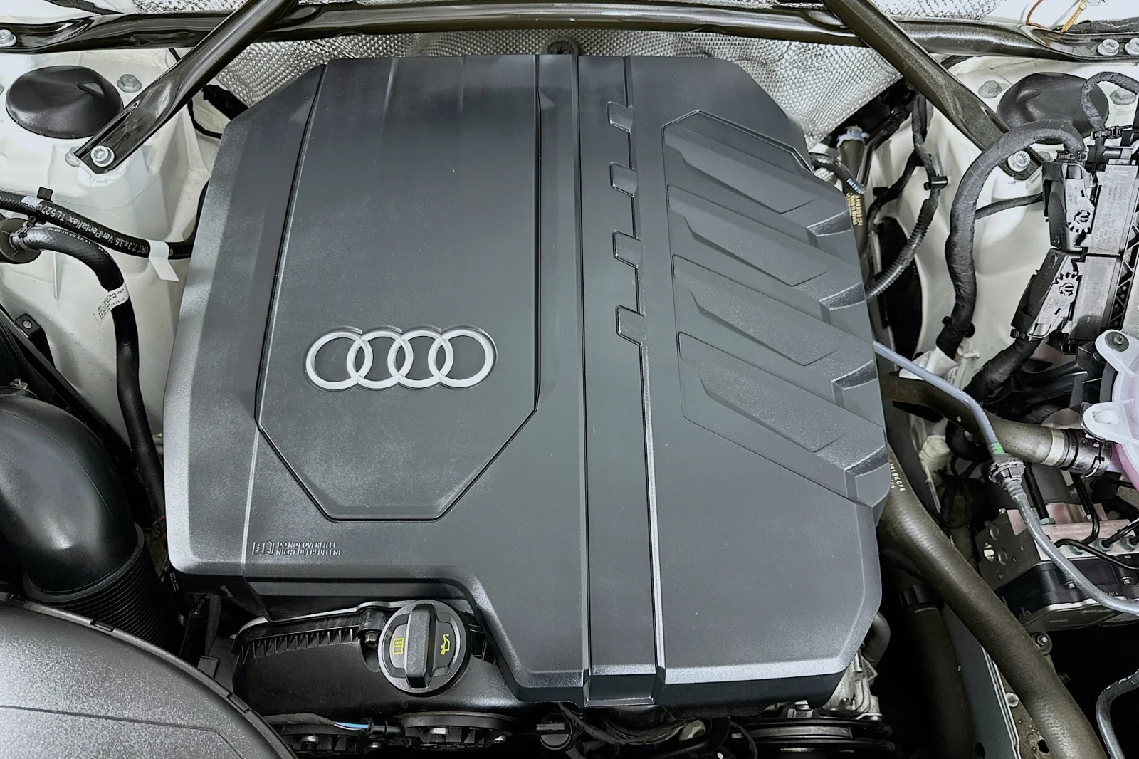 Used 2023 Glacier White Metallic Audi Premium image 13