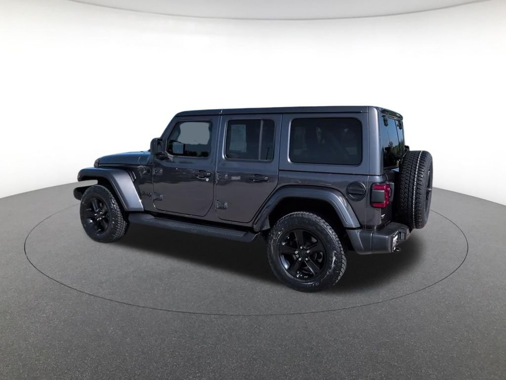 Certified Used 2021 Gray Jeep Unlimited Sahara Altitude image 10