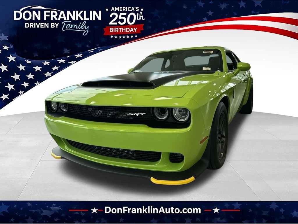 Used 2023 Green Dodge SRT Demon 170 image 1