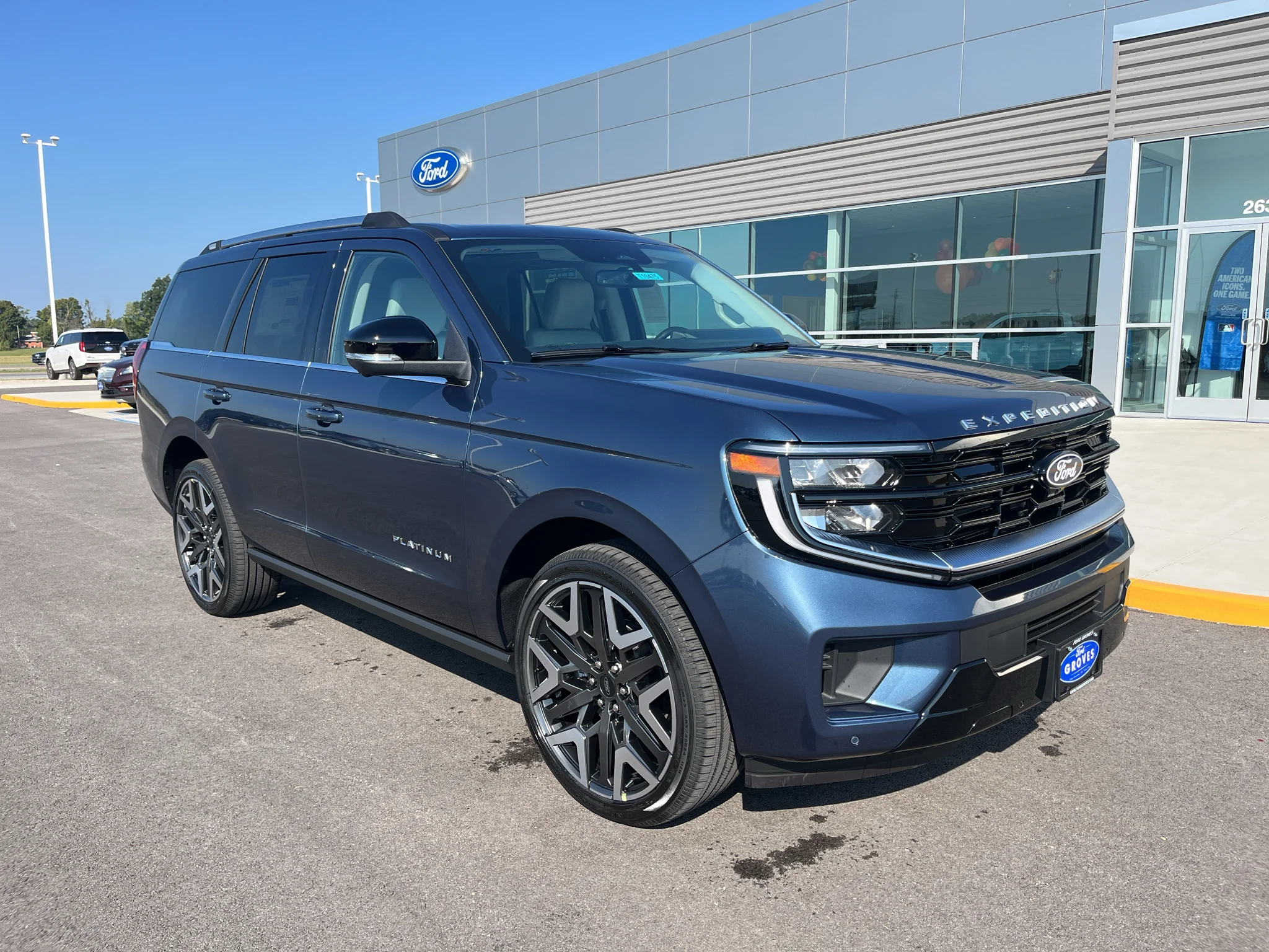 New 2027 Nocturnal Blue Metallic Ford Platinum image 3