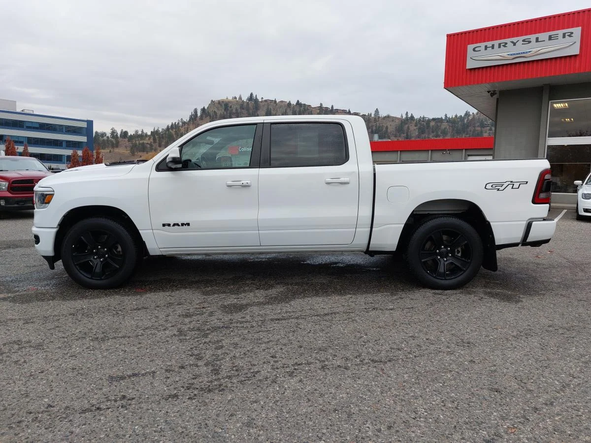 Used 2023 White RAM Sport 4x4 Crew Cab 5