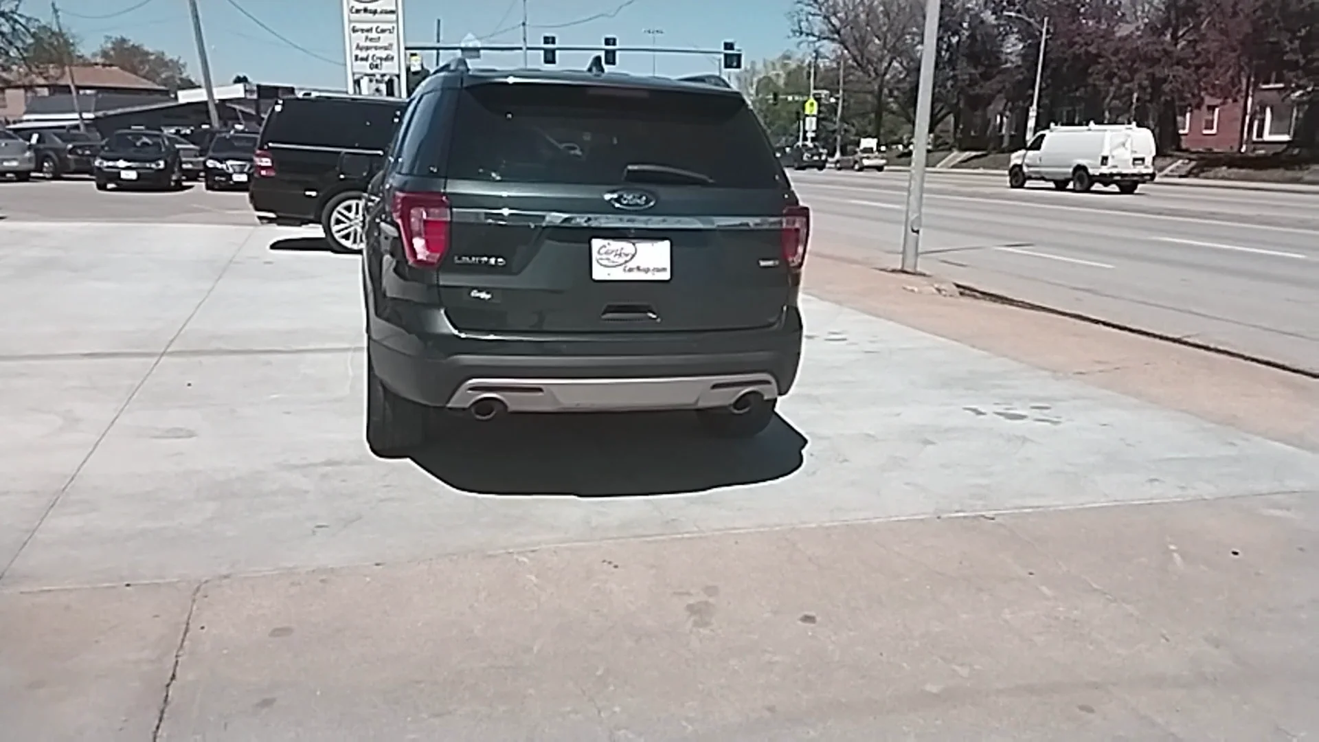 Used 2016 Gray Ford LIMITED image 6